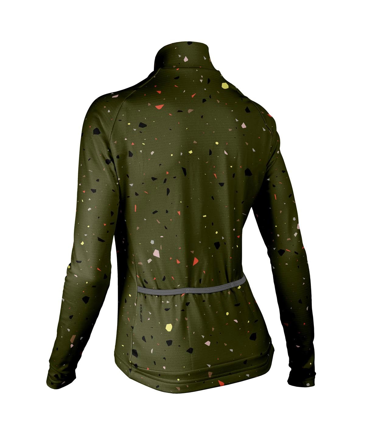 W. PELOTON THERMAL JERSEY - TERRAZZO - Voler - ARMY GREEN - 1T2024JARM