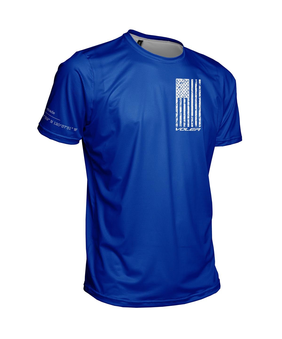 M. ENDURANCE AIR TEE - NEVER QUIT - Voler - COBALT - 1T1022XCOB