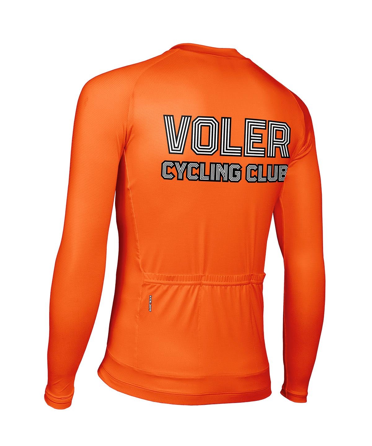 M. VELOCITY AIR LS JERSEY - VOLER CYCLING CLUB - Voler - SPIKED APRICOT -