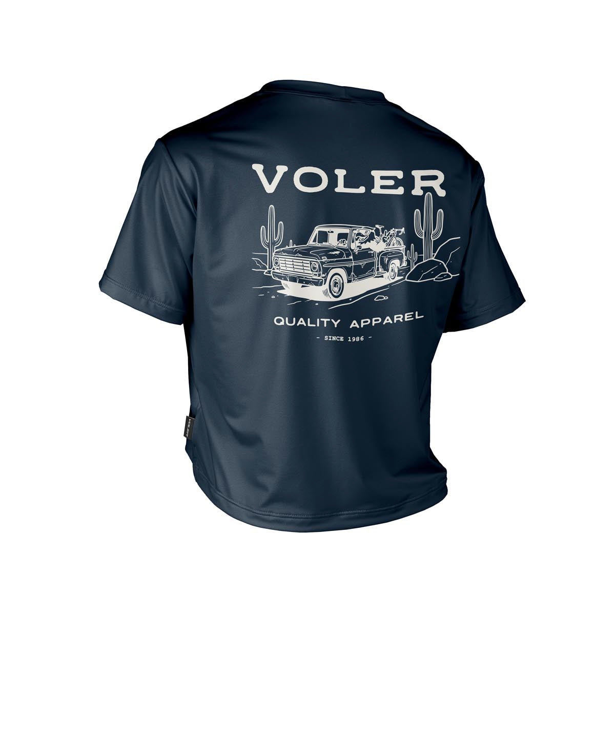 W. CROP TEE - AERO THE EAGLE TRUCKIN