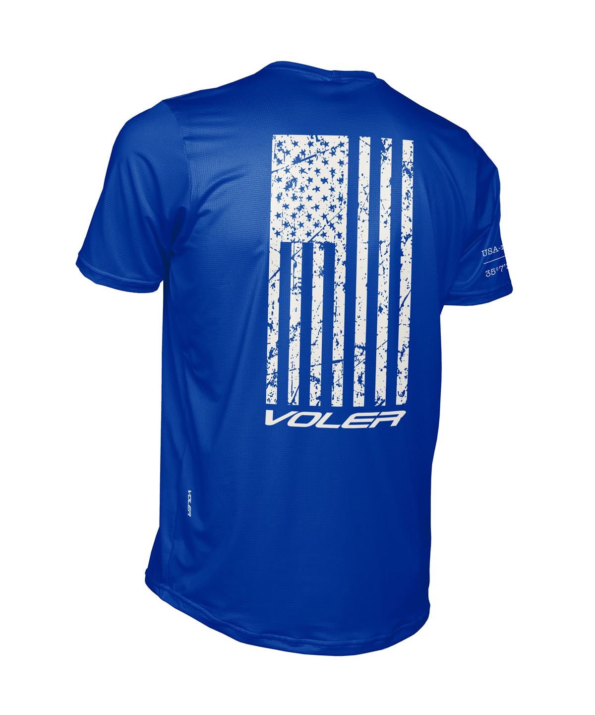 M. ENDURANCE AIR TEE - NEVER QUIT - Voler - COBALT - 1T1022XCOB