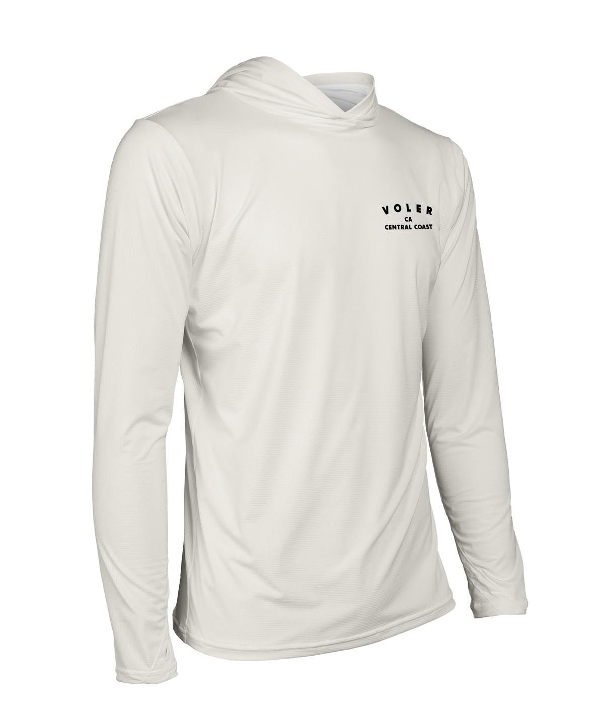 M. ENDURANCE AIR SUN HOODIE - QLTY APPAREL - Voler - SALT - 1T1022FSLT
