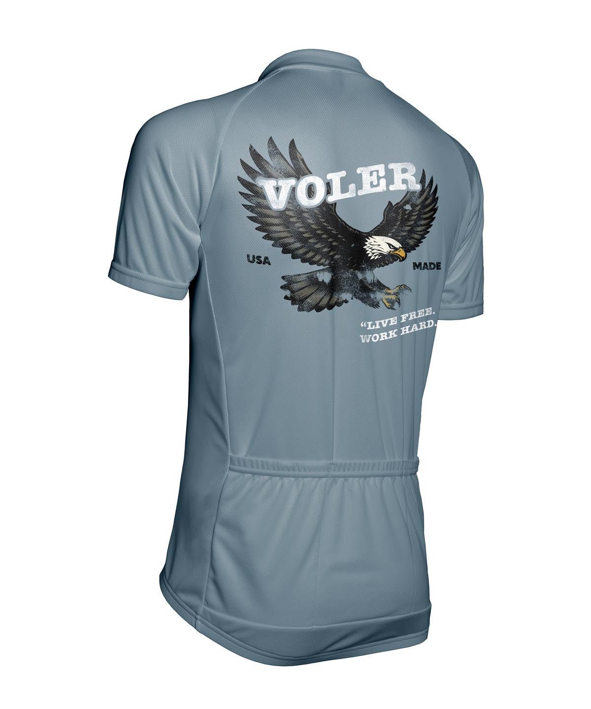 M. CLASSIC JERSEY - LIVE FREE - Voler - STORM BLUE - 1T1023FSTM