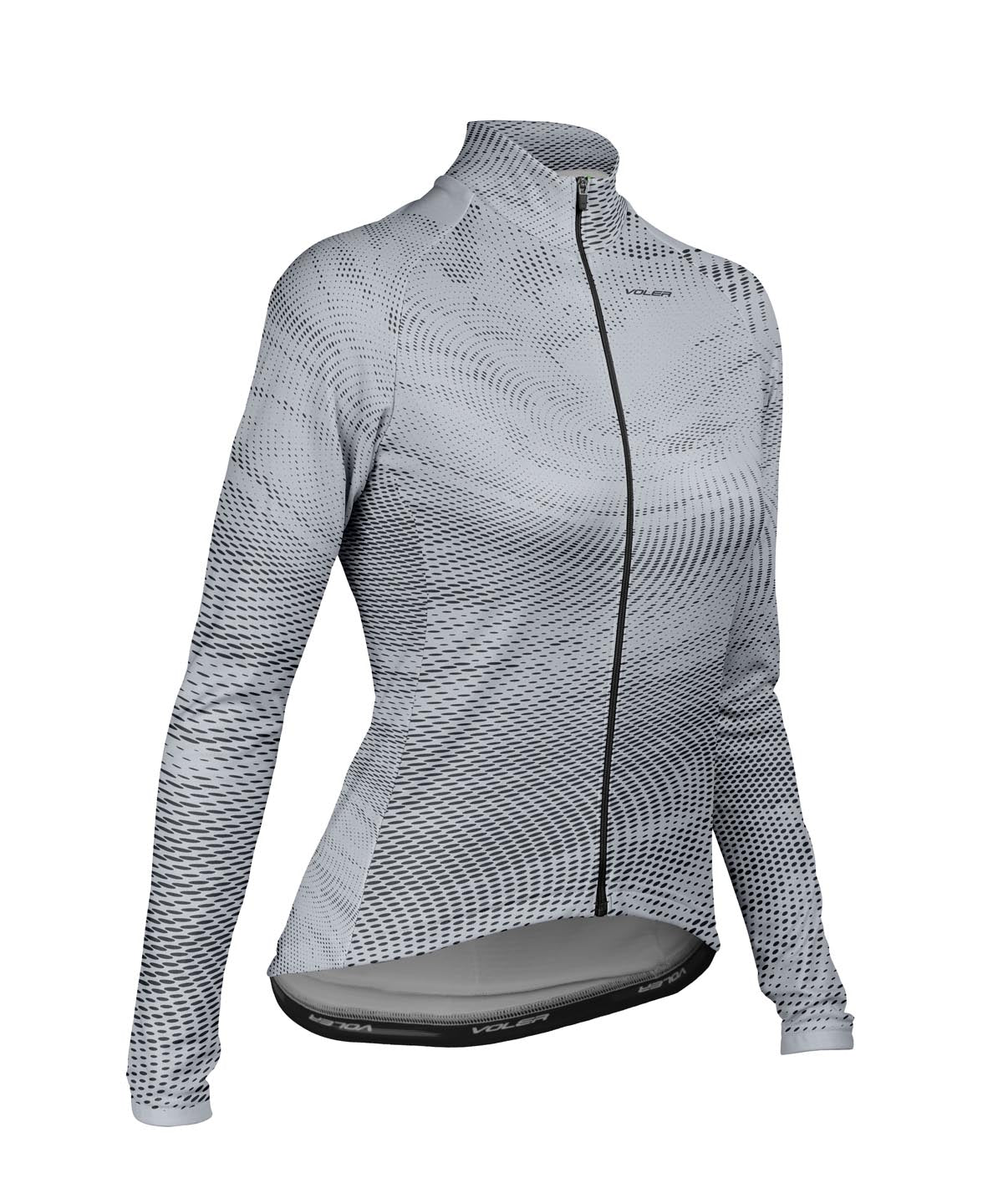 W. PELOTON THERMAL JERSEY - REVERB - Voler - CLOUD GREY - 1T2024QCGR