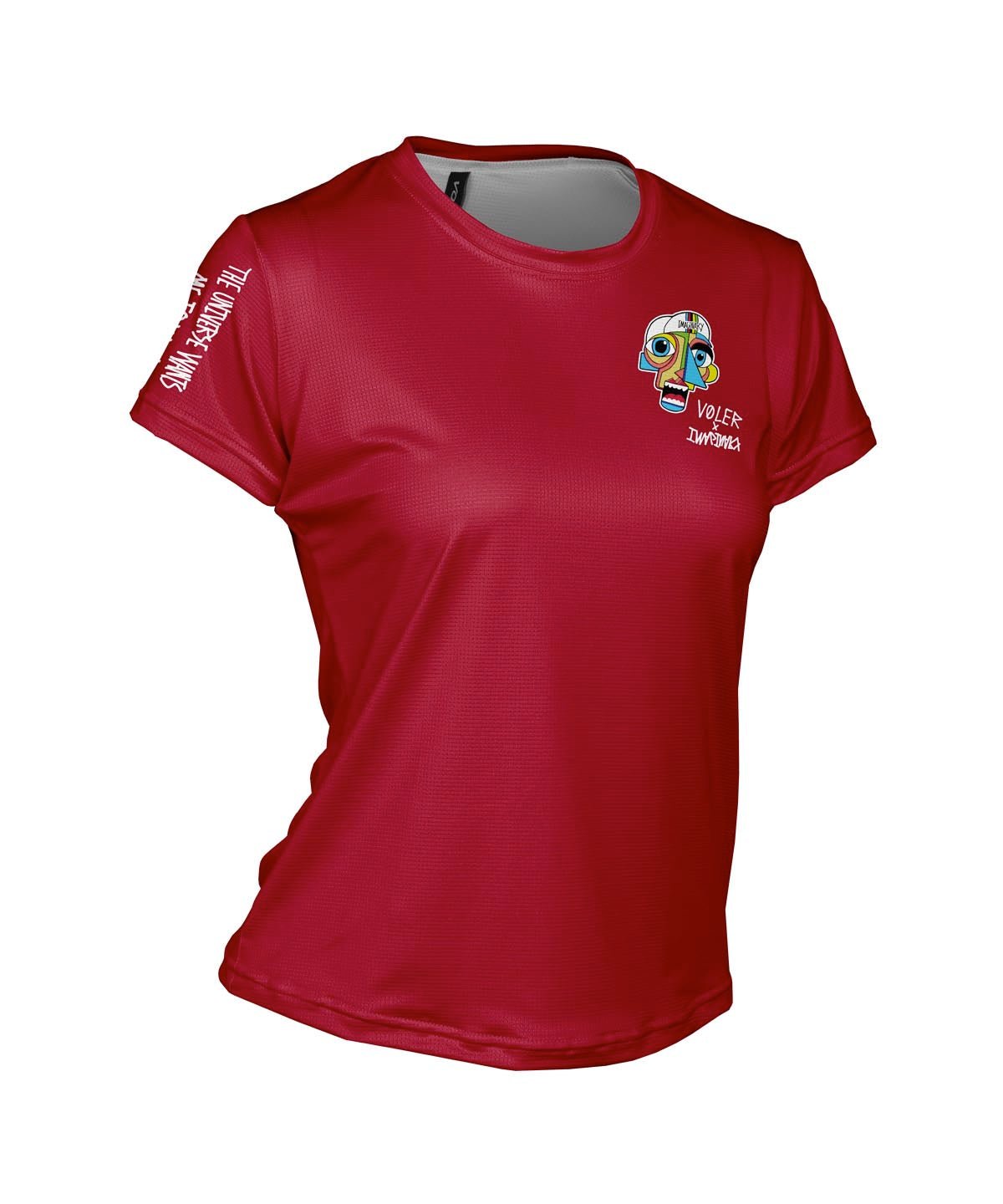 W. ENDURANCE AIR TEE - IMAGINARY CUBIST - Voler - SALSA - 1T20230SLS