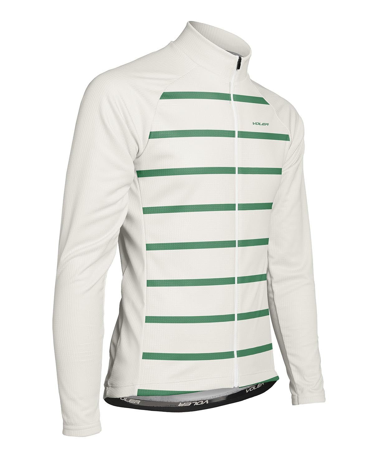 M. PELOTON THERMAL JERSEY - CLEAN LINES - Voler - SALT AND CACTUS GREEN - 1T1024DSCA