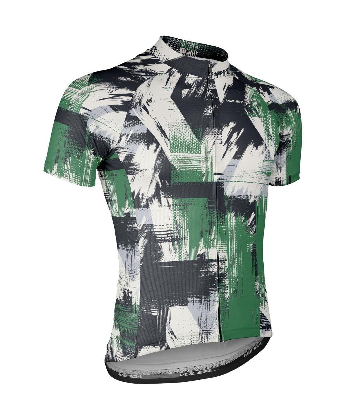 M. PELOTON RACE JERSEY - THRASHER - Voler - Blue Steel and Cactus Green - 1T1022LBST