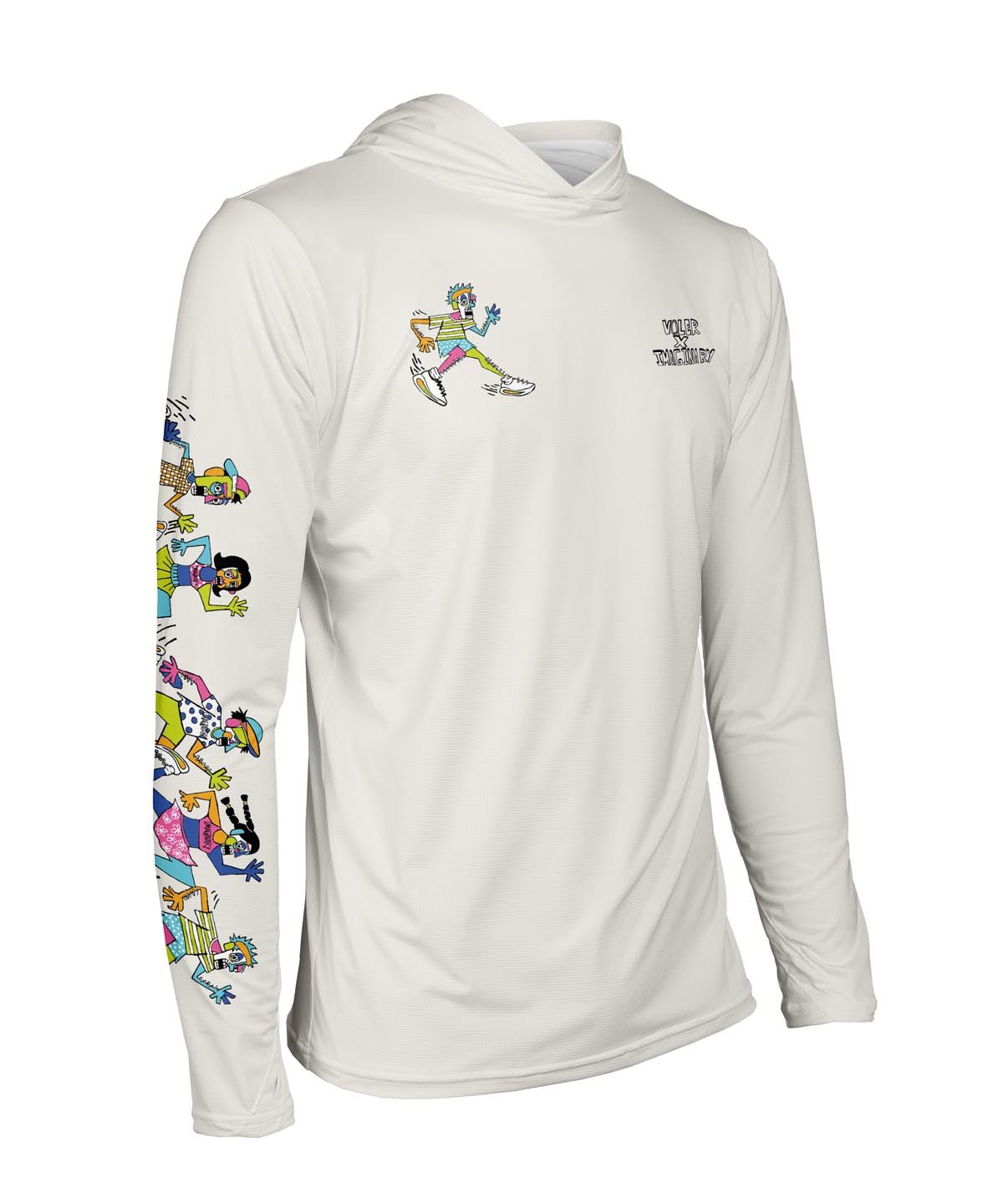 M. ENDURANCE AIR HOODIE - IMAGINARY RUN CLUB - Voler - SALT - 1T1022PSLT