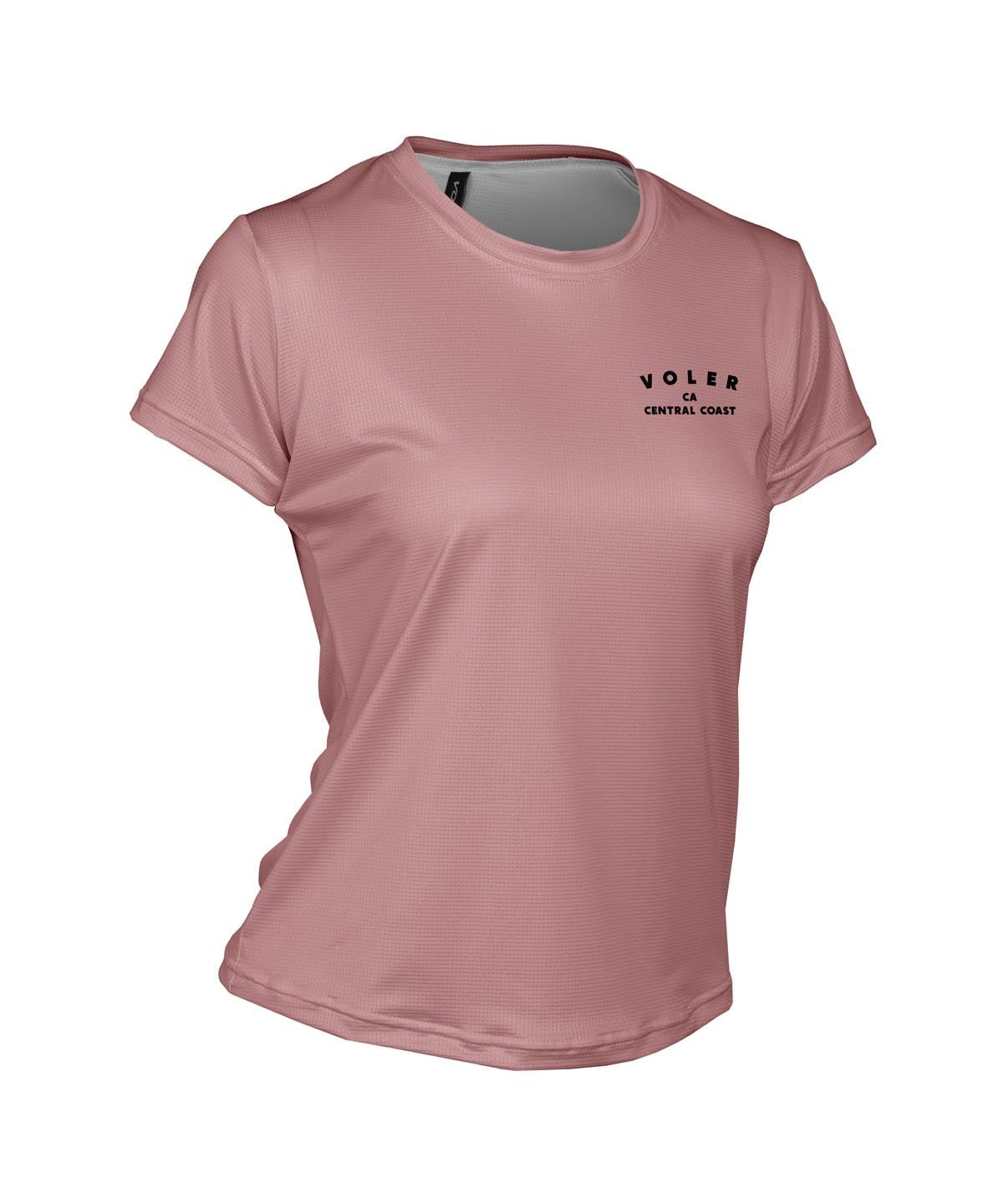 W. ENDURANCE AIR TEE - QLTY APPAREL - Voler - BLACK - 1T201ZNBLK