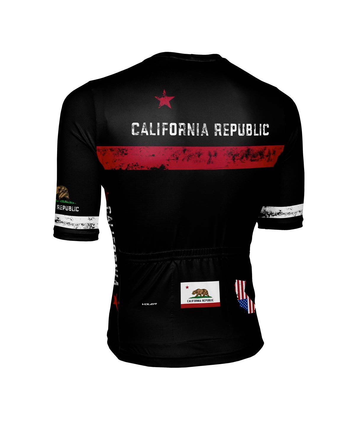 M. PRO AIR ZIPPERLESS - CALIFORNIA REPUBLIC - Voler - BLACK - 1T1024GBLK