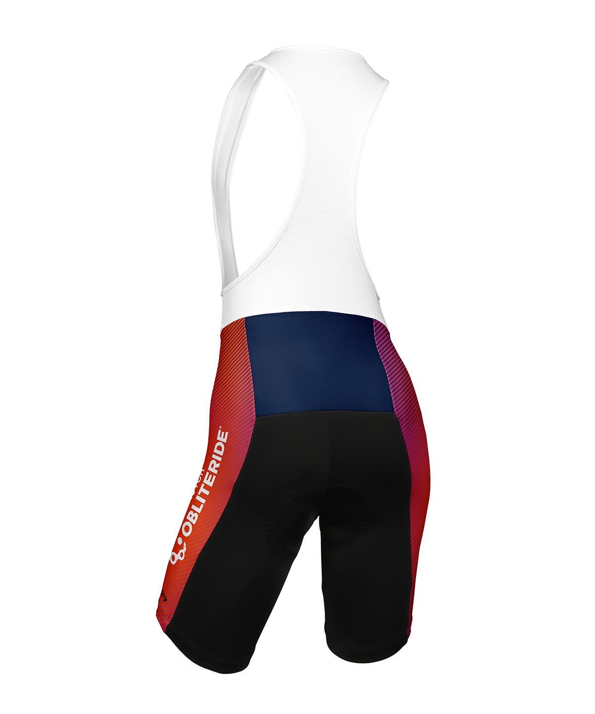 W. PELOTON BIB SHORT - OBLITERIDE 2025 - Voler - PRINT - 1B200EUPRT