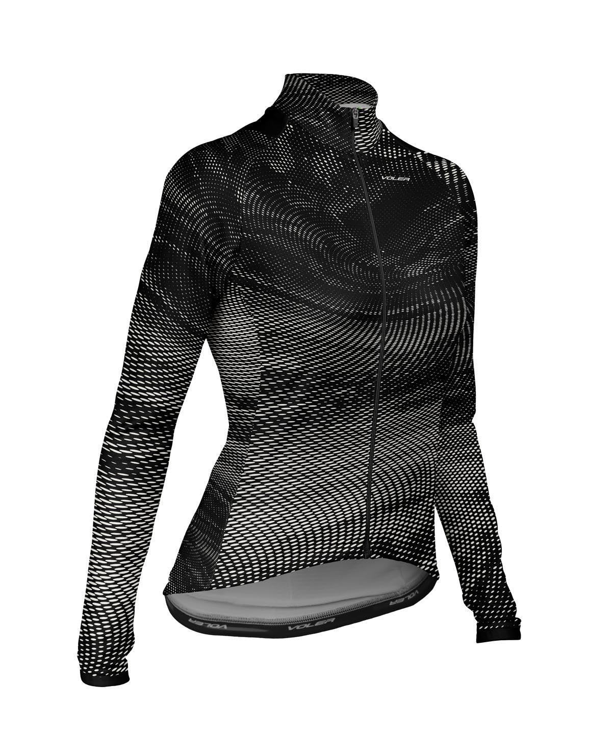 W. PELOTON THERMAL JERSEY - REVERB - Voler - BLACK - 1T2024QBLK