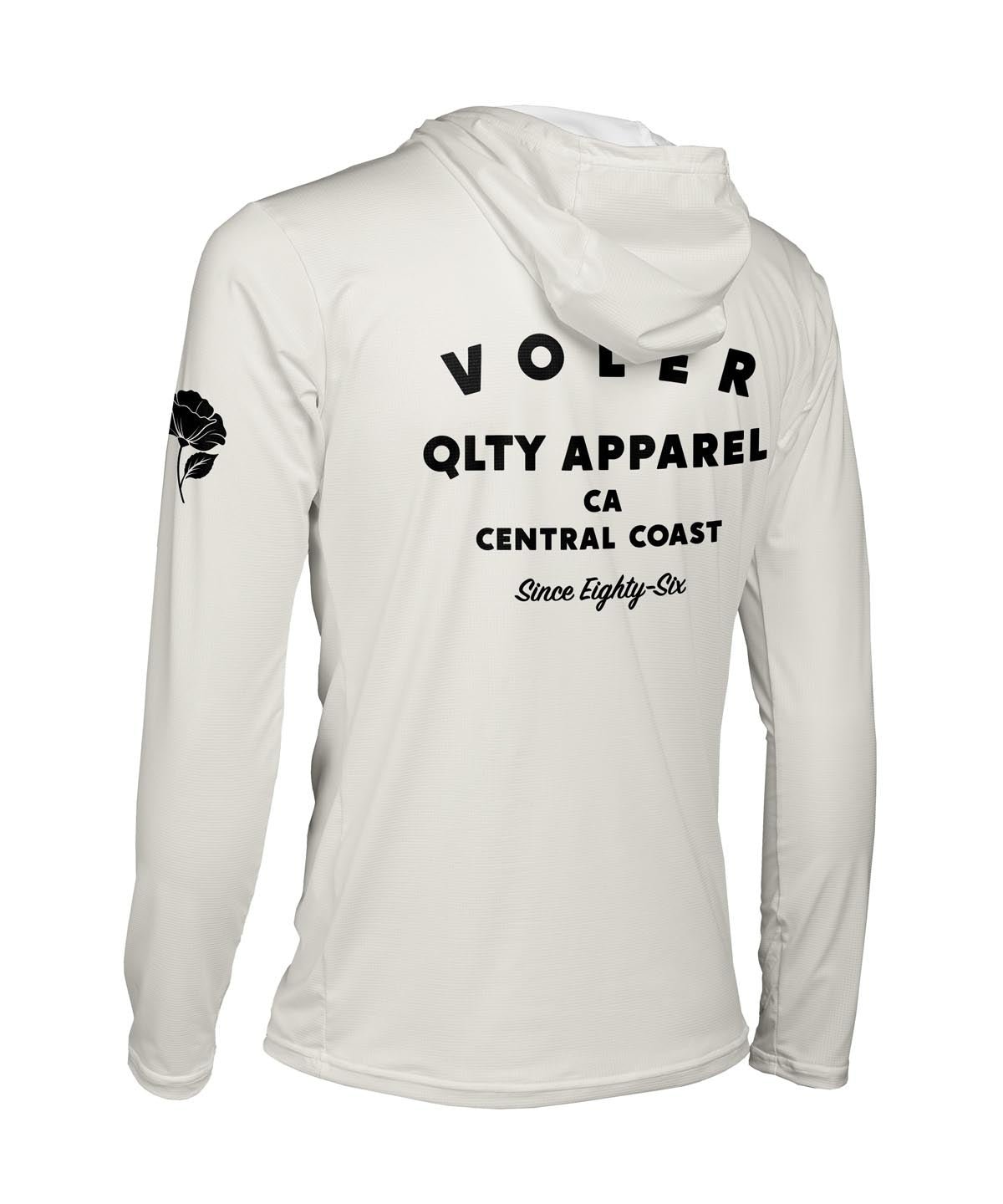 M. ENDURANCE AIR SUN HOODIE - QLTY APPAREL - Voler - SALT - 1T1022FSLT