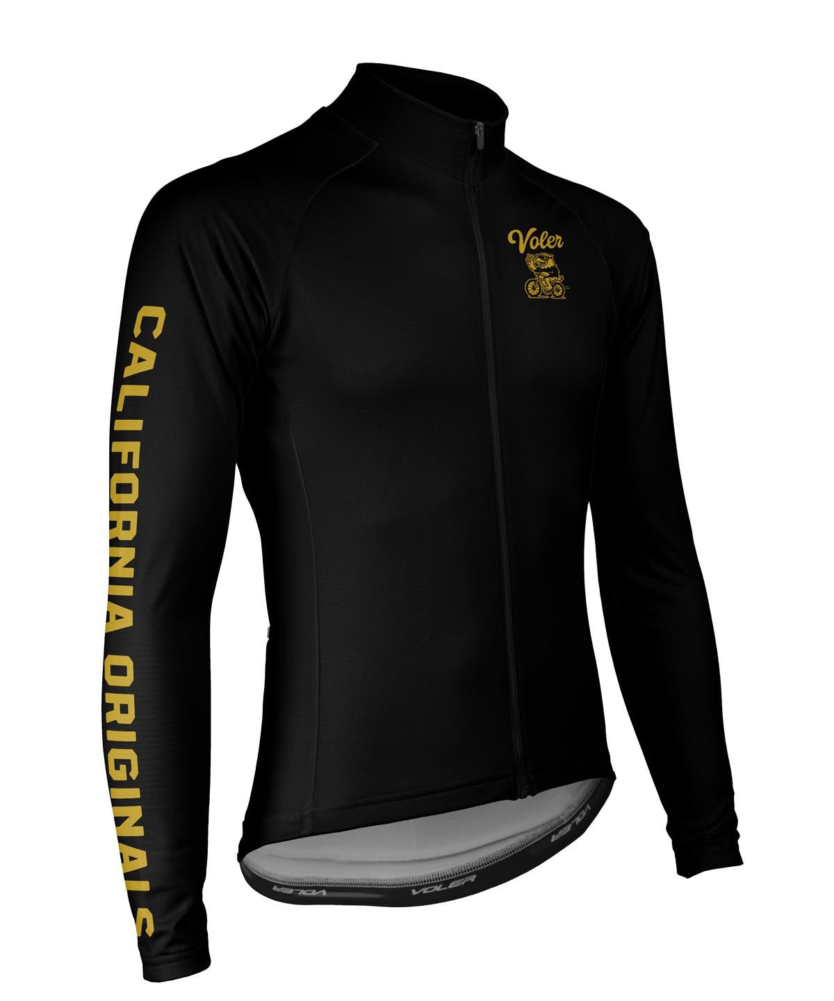 M. PELOTON THERMAL JERSEY - AERO THE EAGLE - Voler - BLACK - 1T1024HBLK