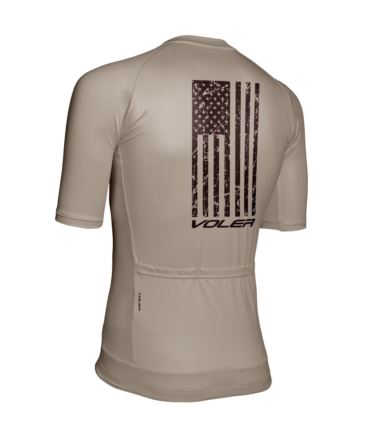 M. VELOCITY AIR JERSEY - NEVER QUIT - Voler - COBBLESTONE - 1T1022UCBS