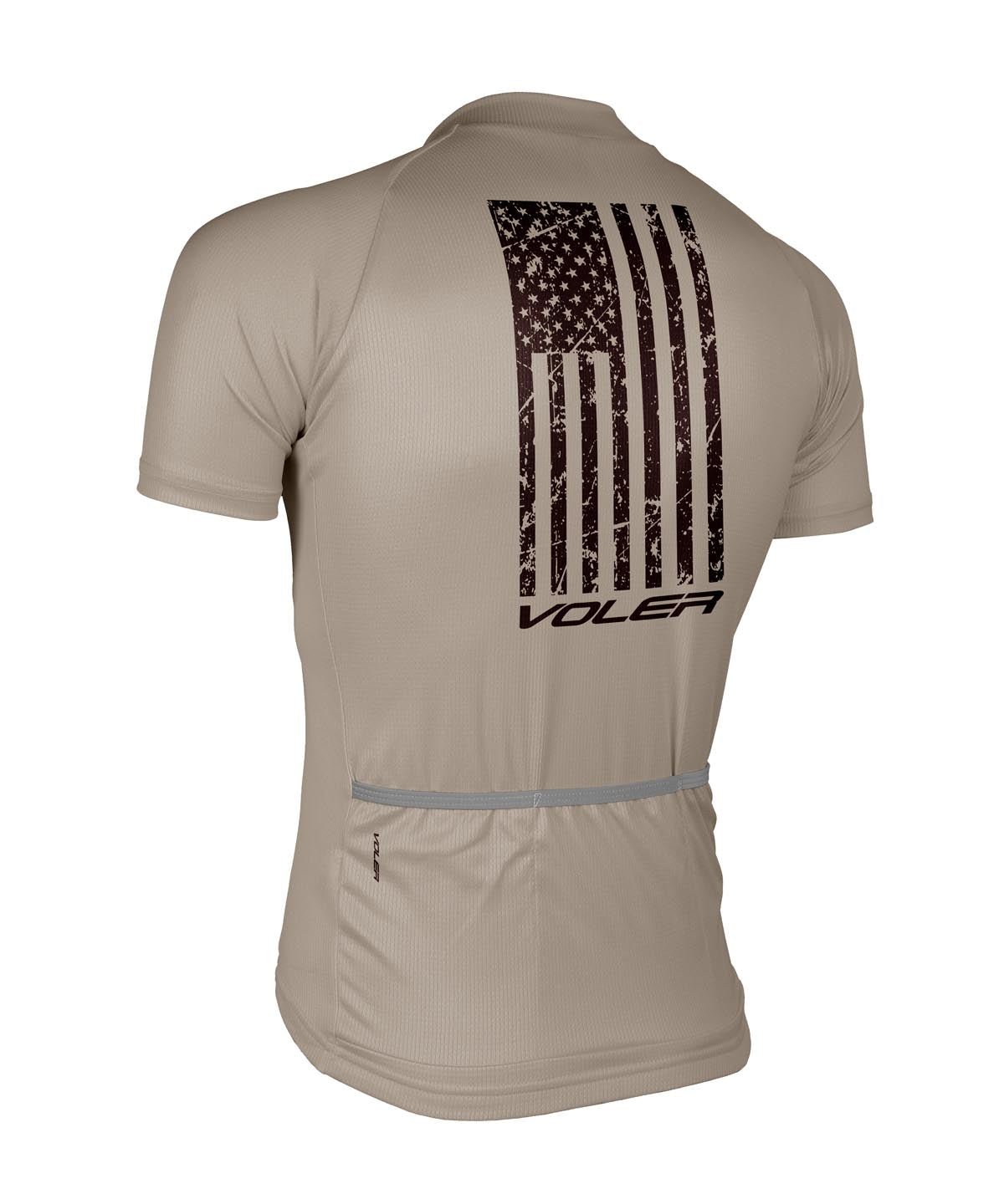 M. PELOTON RACE JERSEY - NEVER QUIT - Voler - COBBLESTONE - 1T1022VCBS