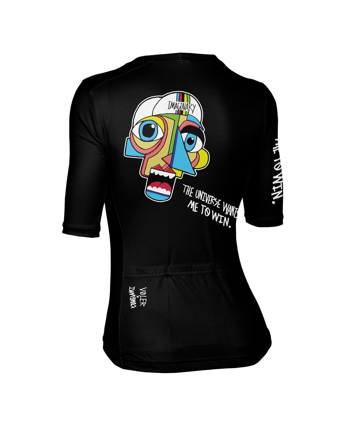 W. PRO AIR ZIPPERLESS - IMAGINARY CUBIST - Voler - BLACK - 1T2022ZBLK