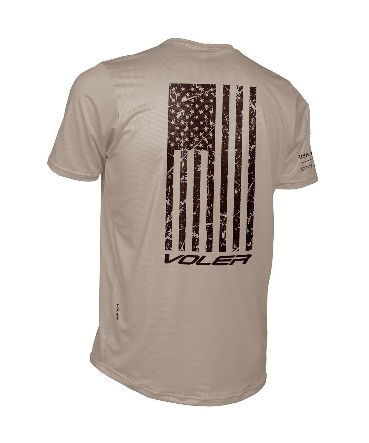 M. ENDURANCE AIR TEE - NEVER QUIT - Voler - COBBLESTONE - 1T1022XCBS