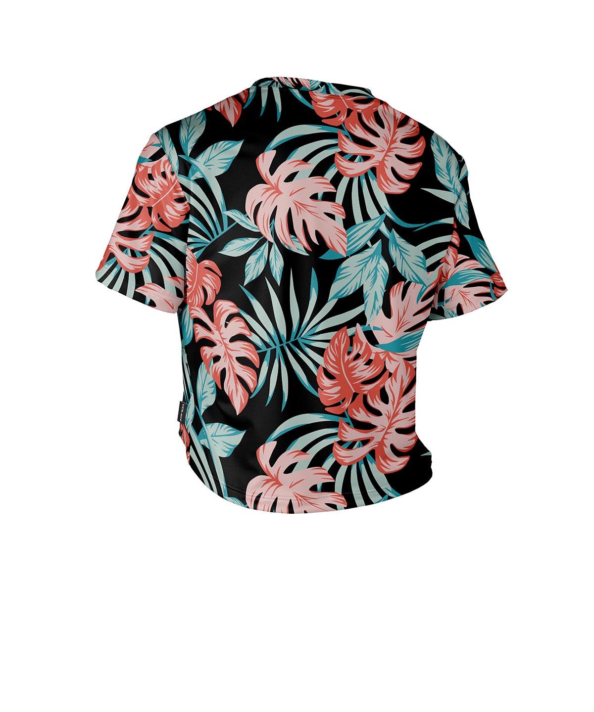W. CROP TEE - LOTO BLANCO - Voler - BLACK - 1T20240BLK