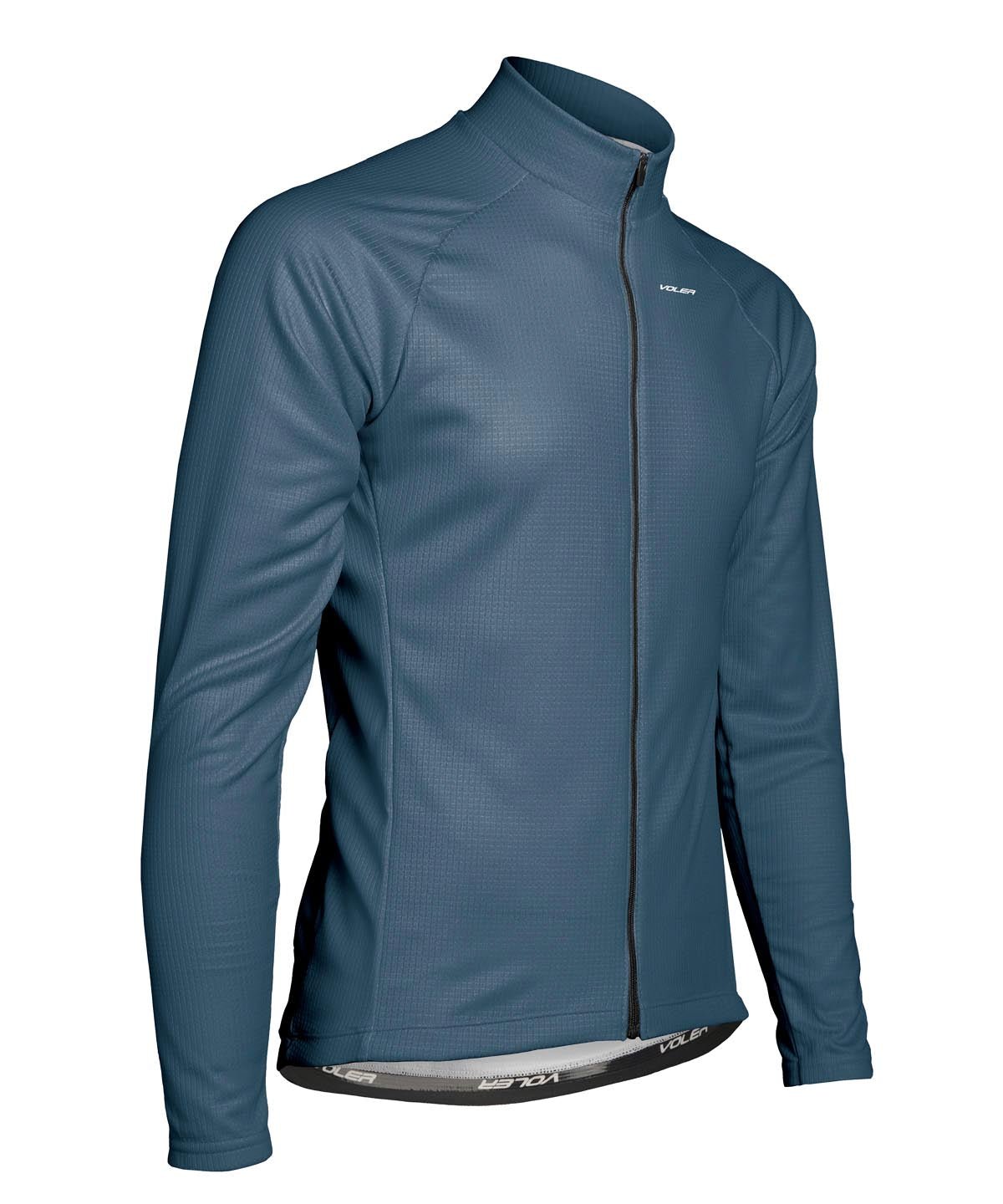 M. PELOTON THERMAL JERSEY - SOLID - Voler - SLATE - 1T1023OSLA