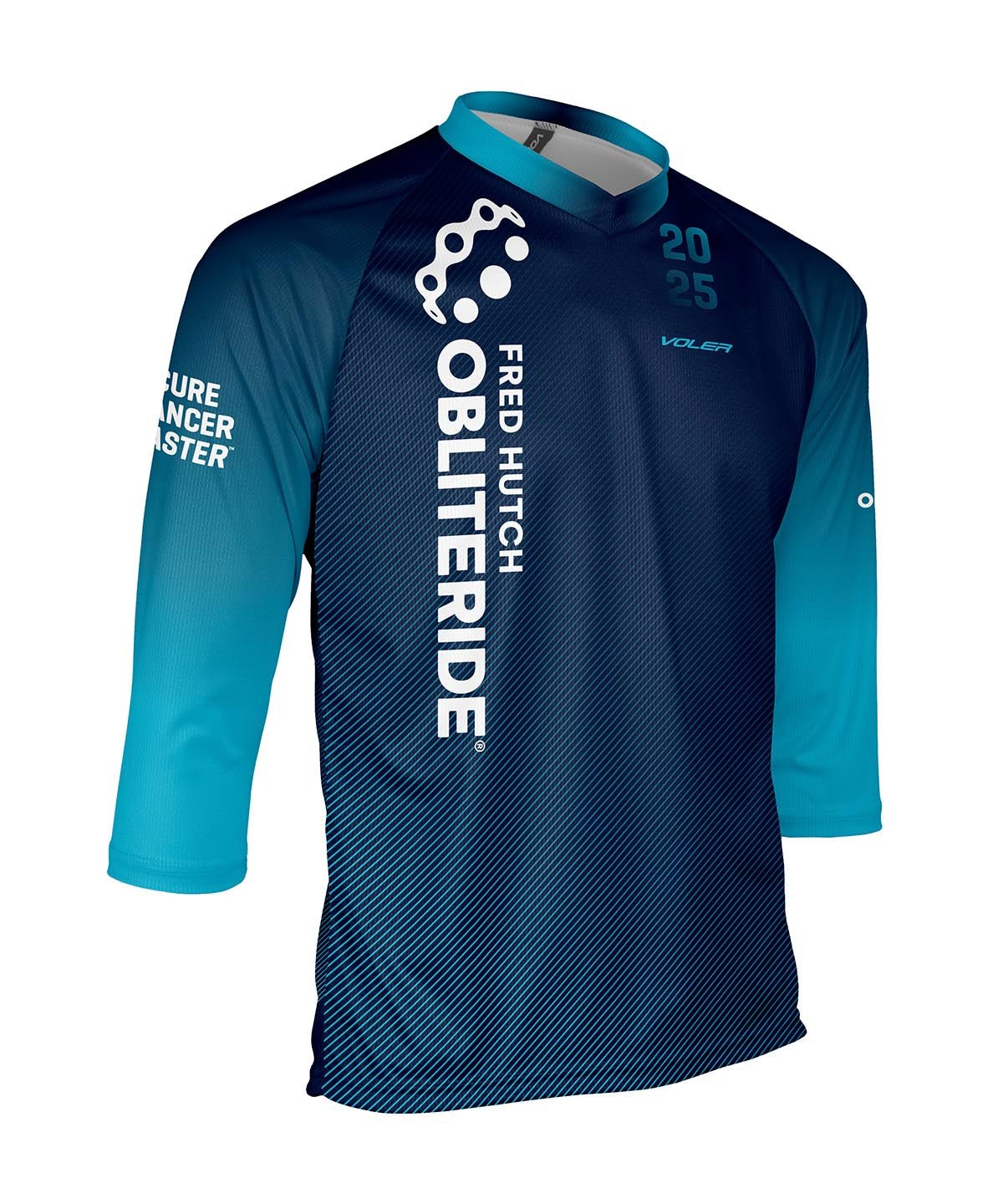 M. TRAIL 3/4 JERSEY - OBLITERIDE 2025 - Voler - PRINT - 1T10231PRT