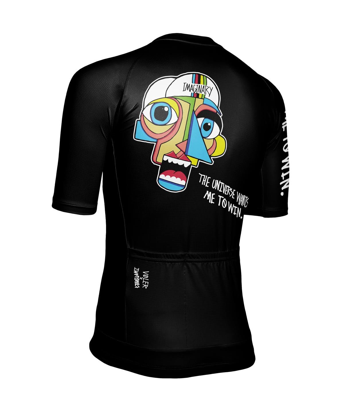 M. VELOCITY AIR JERSEY - IMAGINARY CUBIST - Voler - BLACK - 1T1022YBLK
