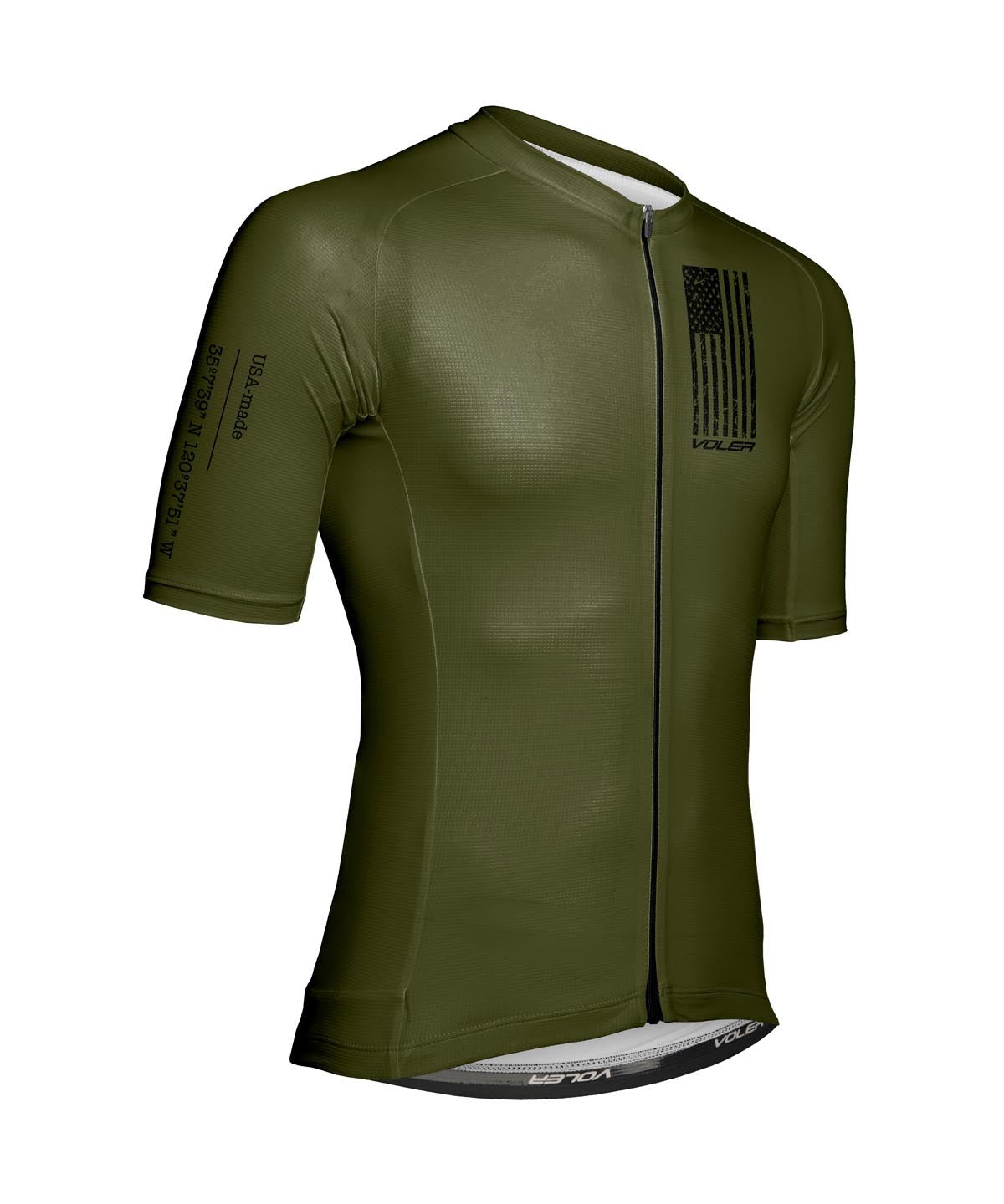 M. VELOCITY AIR JERSEY - NEVER QUIT - Voler - ARMY GREEN - 1T1022UARM