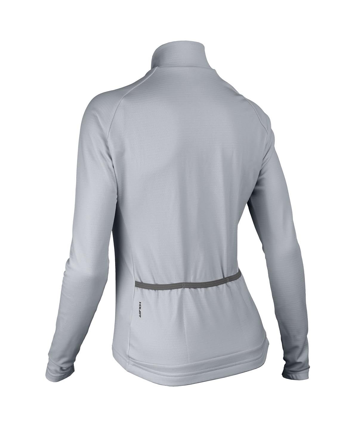 W. PELOTON THERMAL JERSEY - SOLID - Voler - CLOUD GREY - 1T2024RCGR