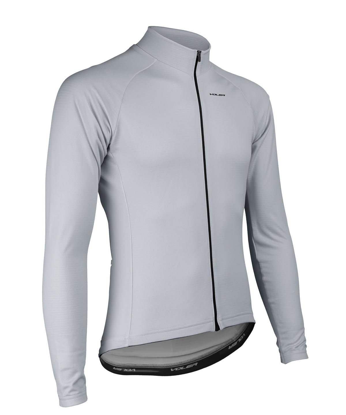 M. PELOTON THERMAL JERSEY - SOLID - Voler - CLOUD GREY - 1T1024RCGR