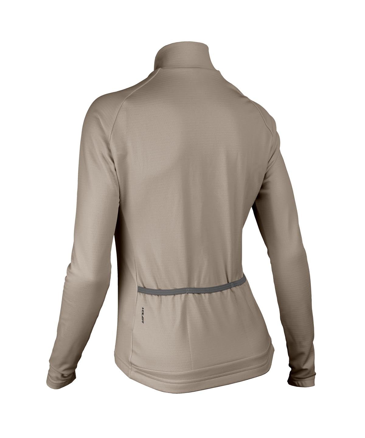 W. PELOTON THERMAL JERSEY - SOLID - Voler - COBBLESTONE - 1T2024RCBS