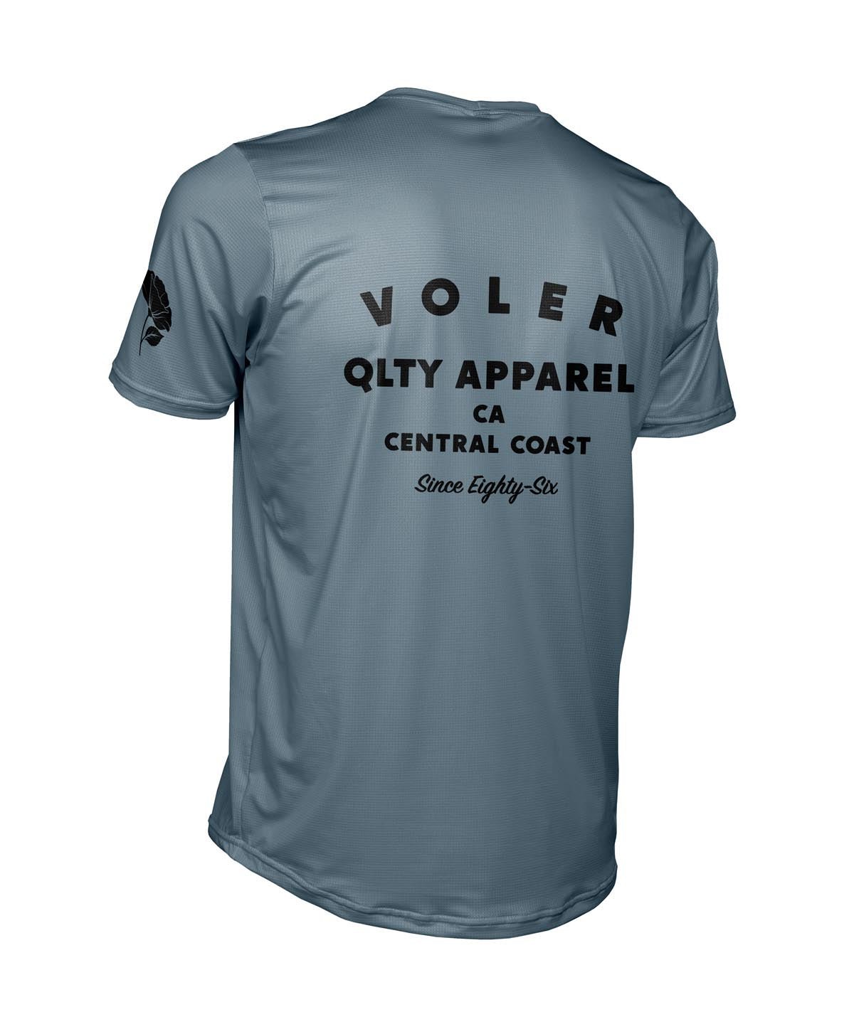 M. ENDURANCE AIR TEE - QLTY APPAREL - Voler - BLACK - 1T101ZNBLK