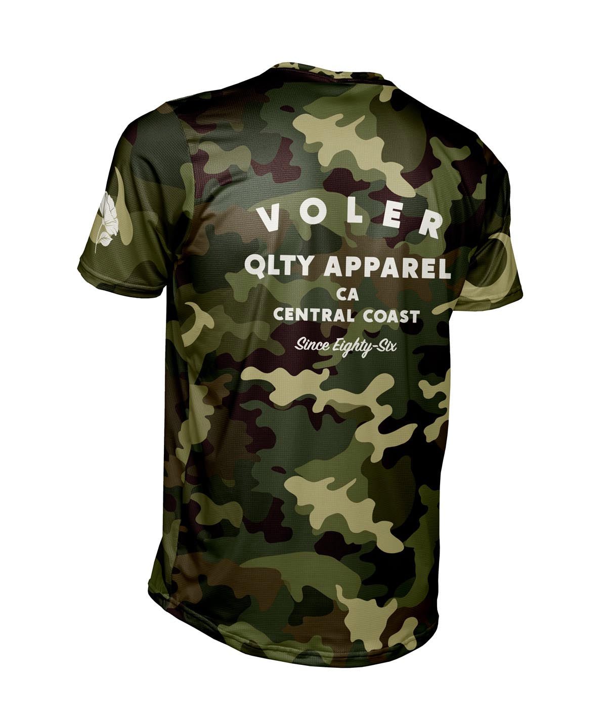 M. ENDURANCE AIR TEE - QLTY APPAREL - Voler - STORM BLUE - 1T1021QSTM