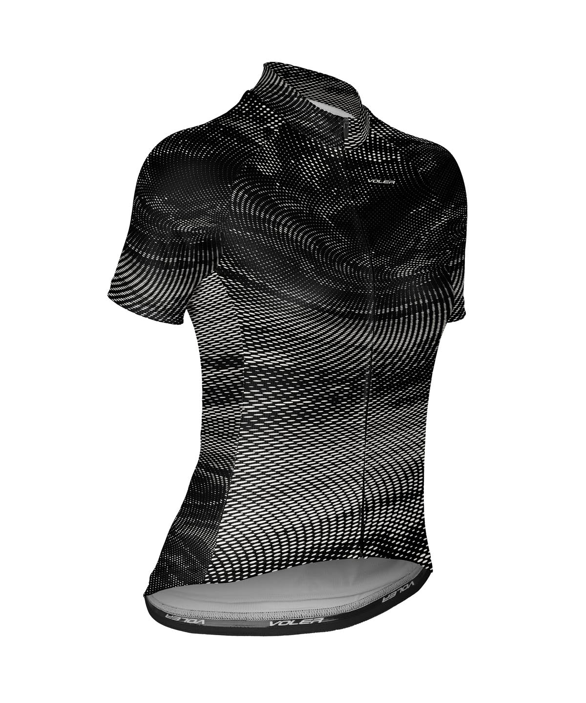 W. PELOTON JERSEY - REVERB - Voler - BLACK - 1T2021UBLK