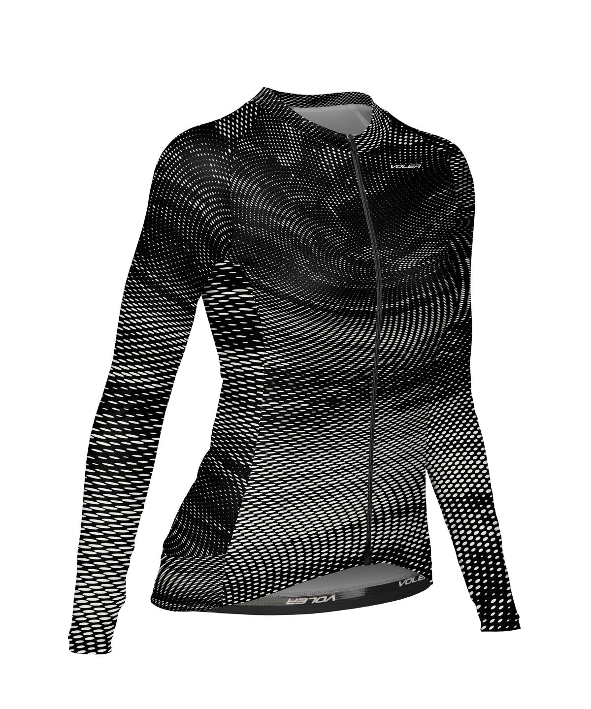 W. VELOCITY AIR LS JERSEY - REVERB - Voler - BLACK - 1T2021TBLK