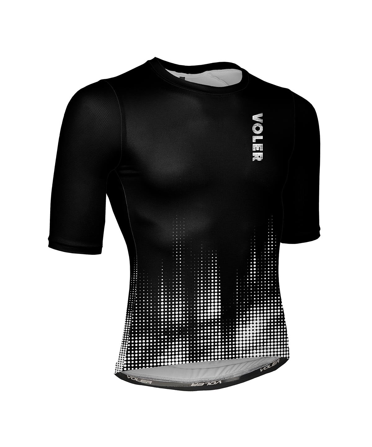 M. PRO AIR ZIPPERLESS - VOLER VERT - Voler - BLACK AND SALT - 1T1023IBLK