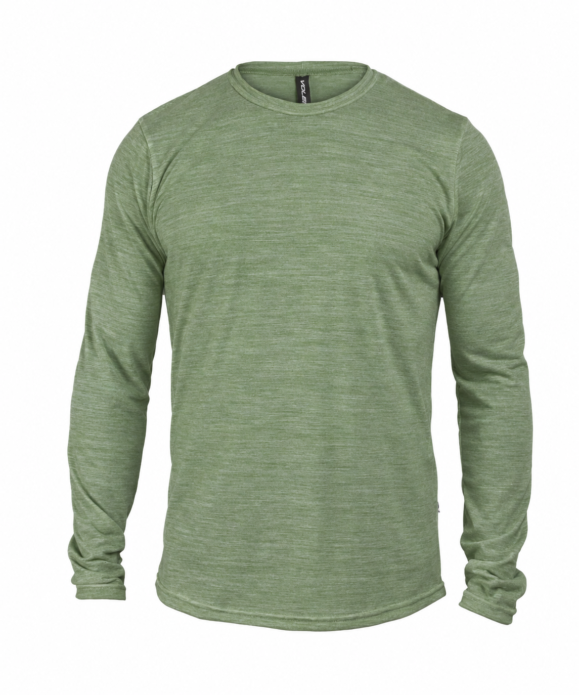 M. LIGTHWEIGHT MERINO LS TEE - MOSS HEATHER