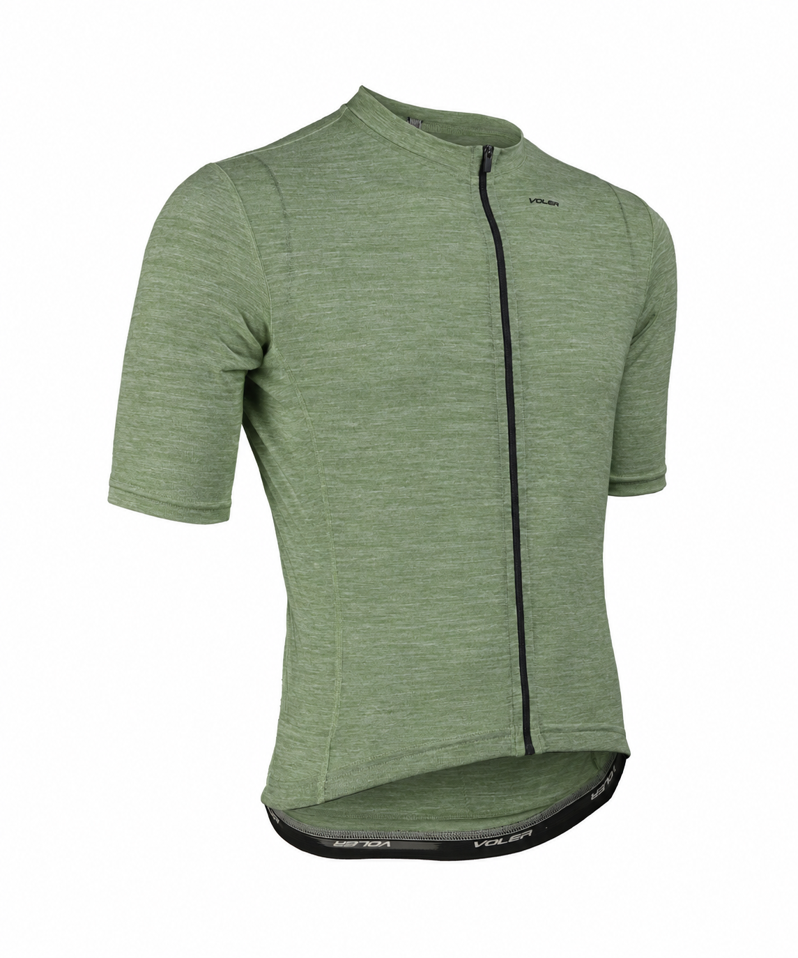 M. MERINO 50 SS JERSEY - HEATHER MOSS