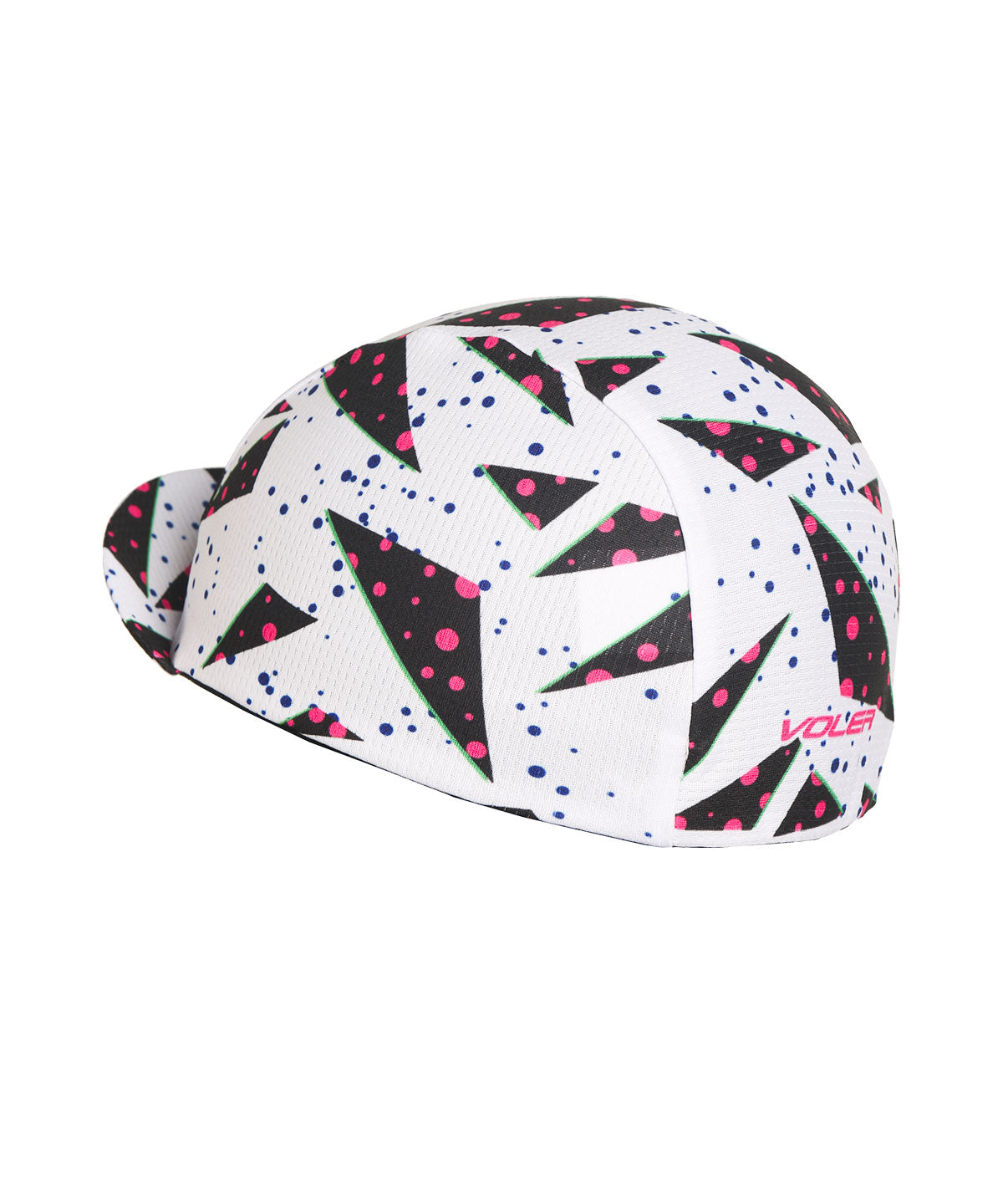 CYCLING CAP - PARTY PACE - WHITE