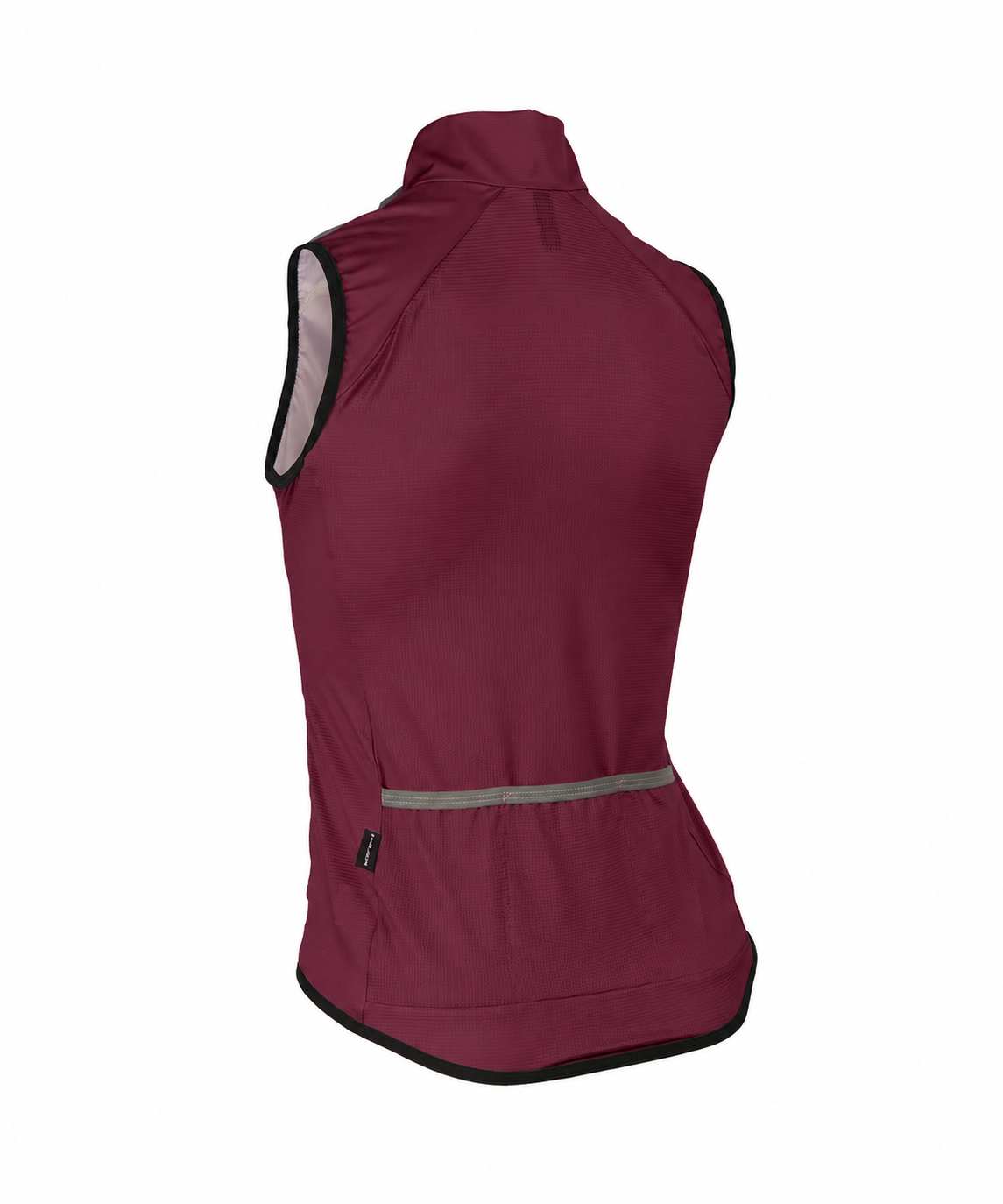 W. WIND VEST - BURGUNDY