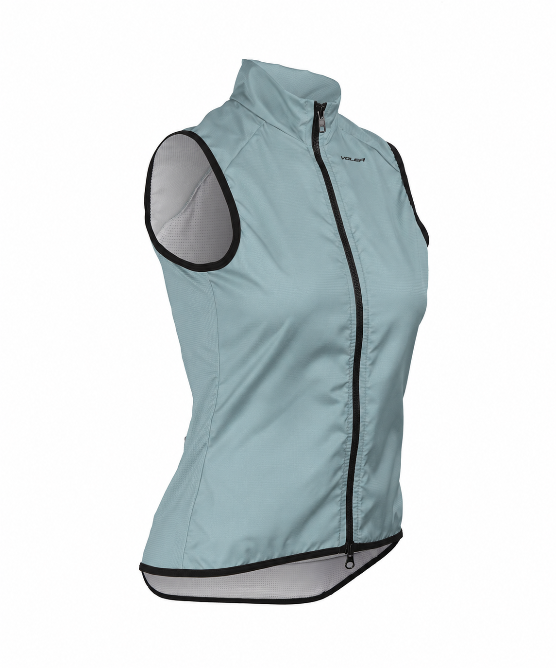 W. WIND VEST - GLACIER STEEL