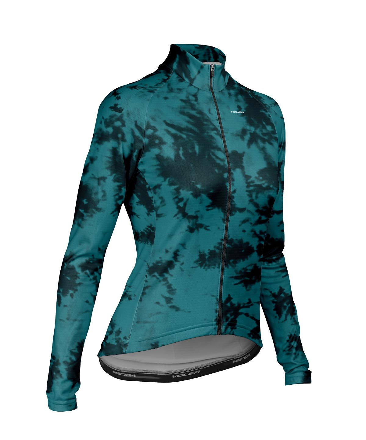 W. PELOTON THERMAL JERSEY - CRYSTAL TIE DYE