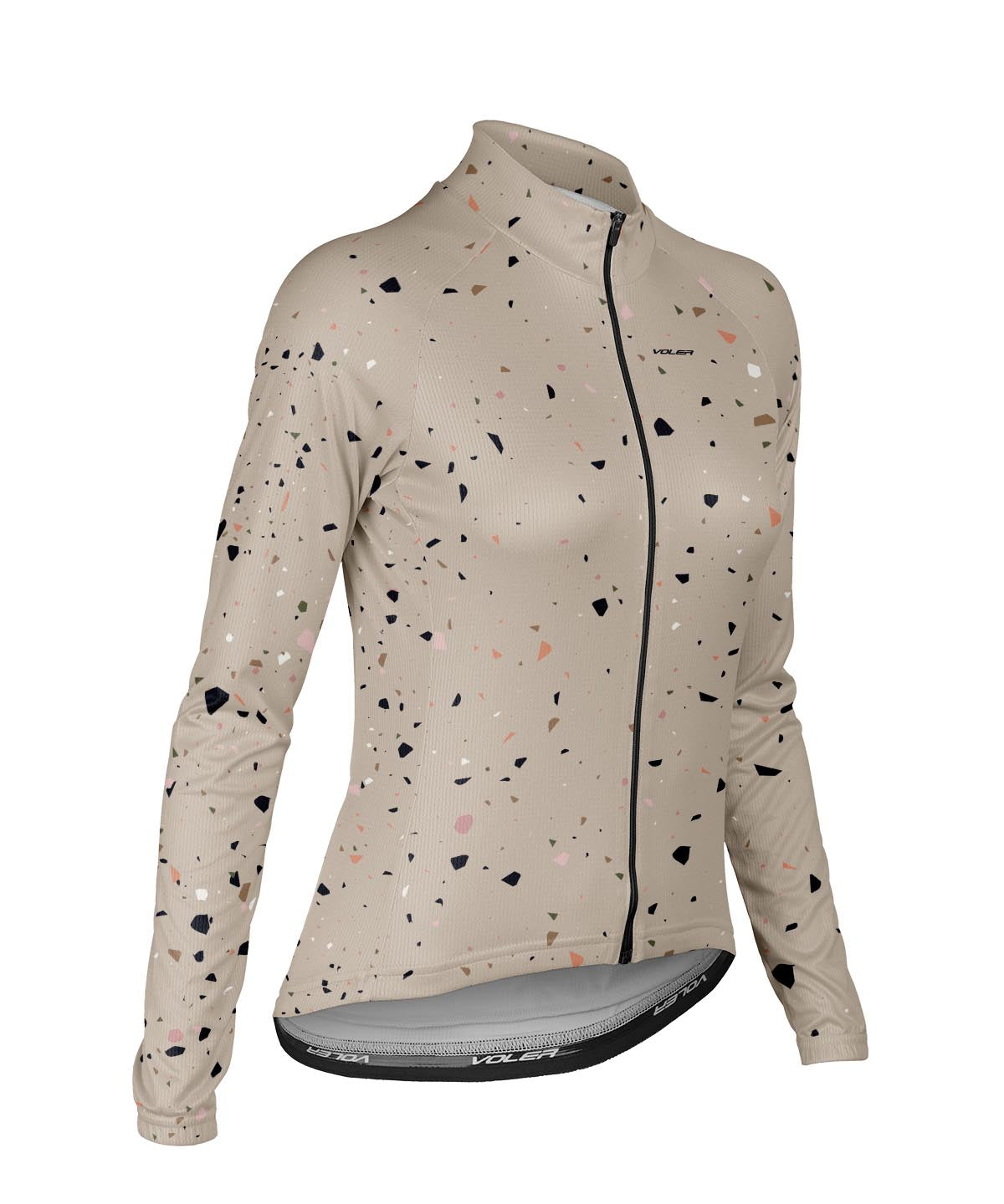 W. TEMPE LIGHTWEIGHT LS JERSEY - TERRAZZO