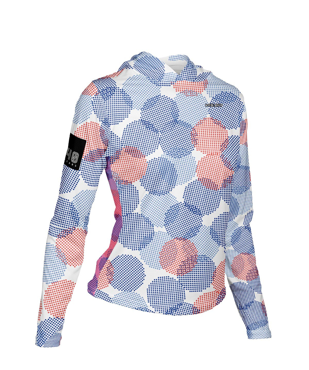 W. ENDURANCE AIR SUN HOODIE - AMERICANA