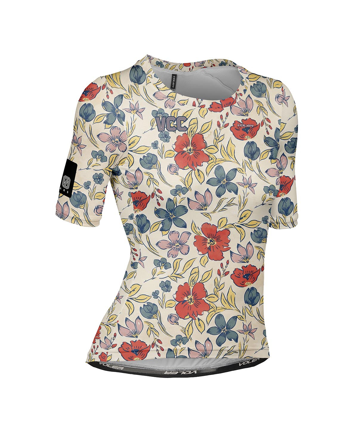 W. PRO AIR ZIPPERLESS JERSEY - VOLER CYCLING CLUB - WESTERN FLORAL
