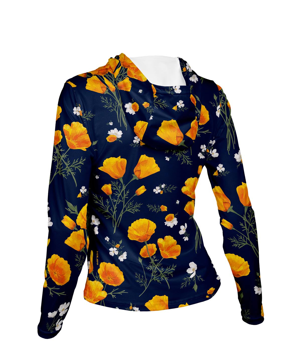 W. ENDURANCE AIR SUN HOODIE - POPPY