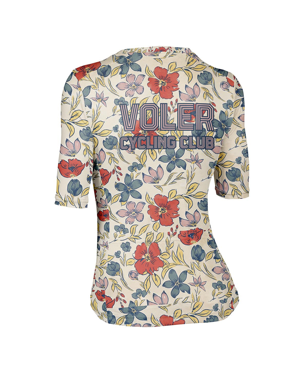 W. PRO AIR ZIPPERLESS JERSEY - VOLER CYCLING CLUB - WESTERN FLORAL