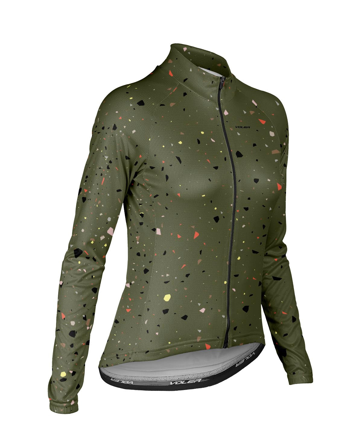 W. TEMPE LIGHTWEIGHT LS JERSEY - TERRAZZO