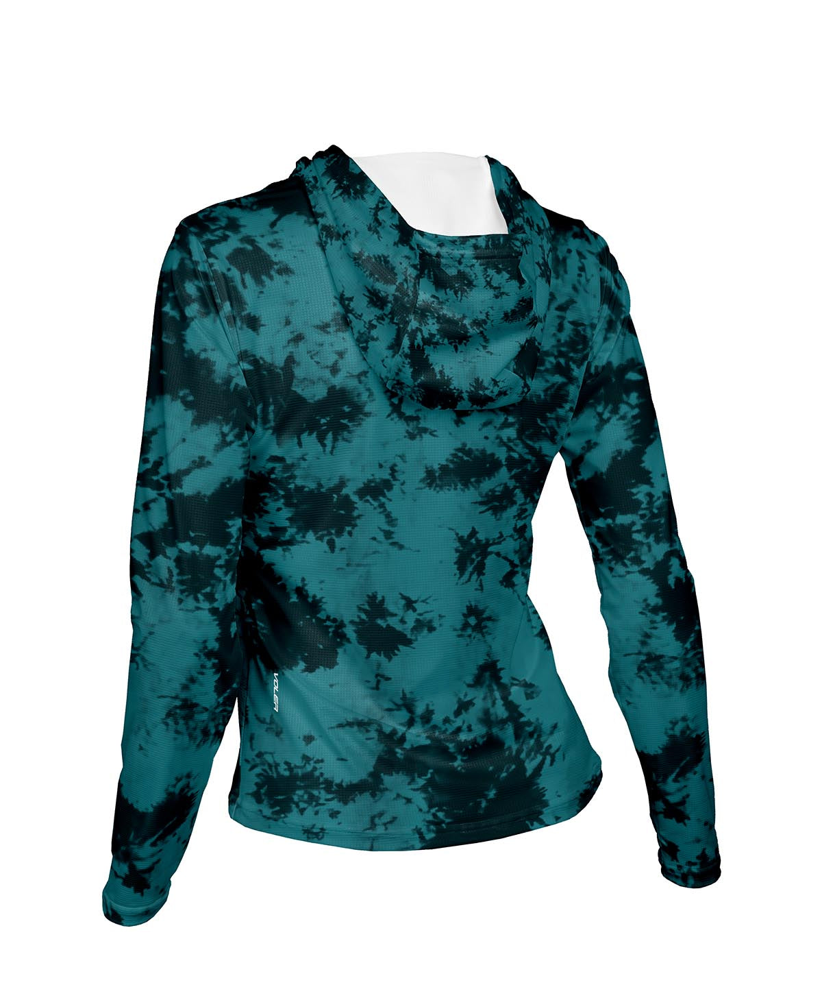 W. ENDURANCE AIR SUN HOODIE - CRYSTAL TIE DYE