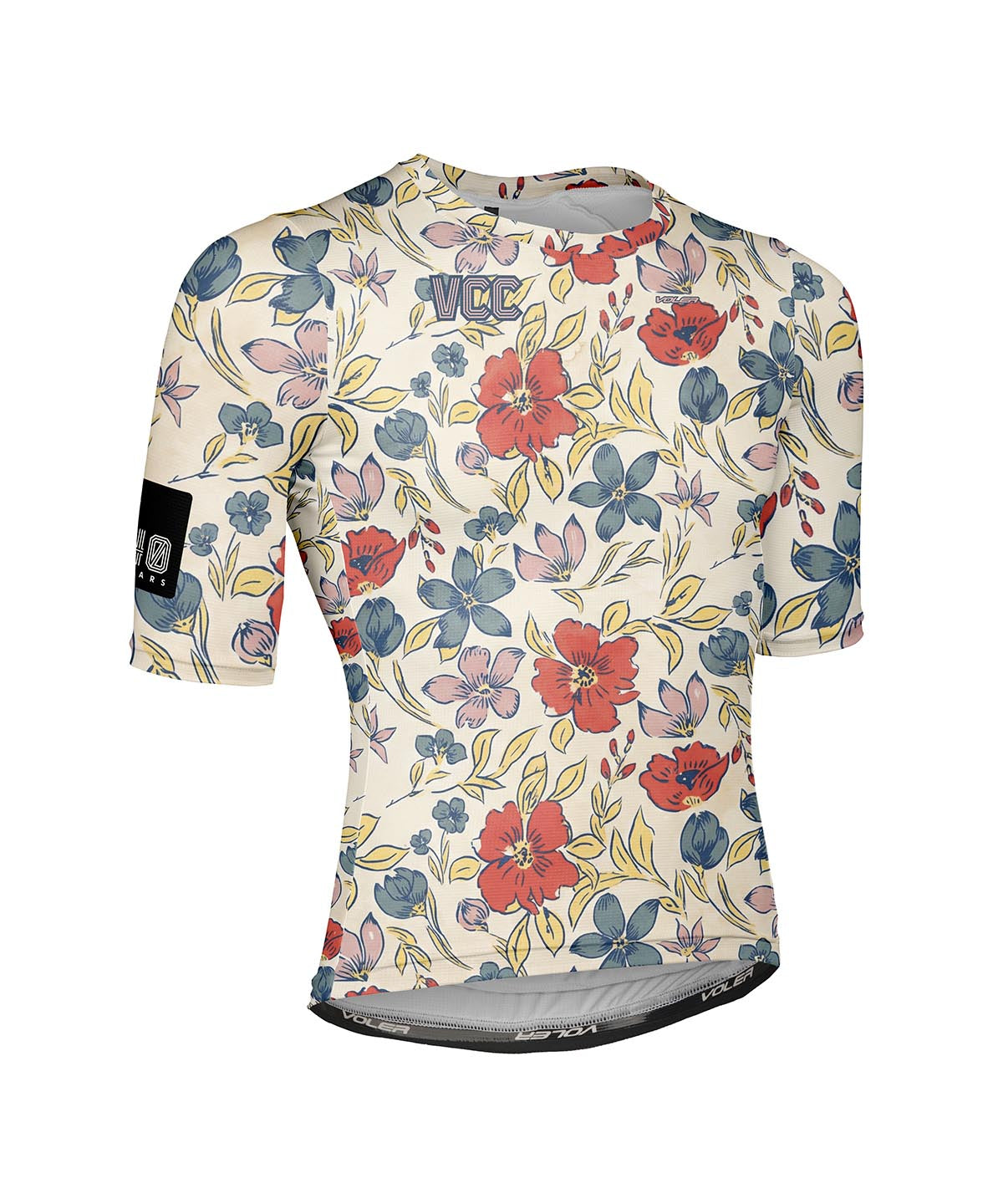 M. PRO AIR ZIPPERLESS JERSEY - VOLER CYCLING CLUB - WESTERN FLORAL