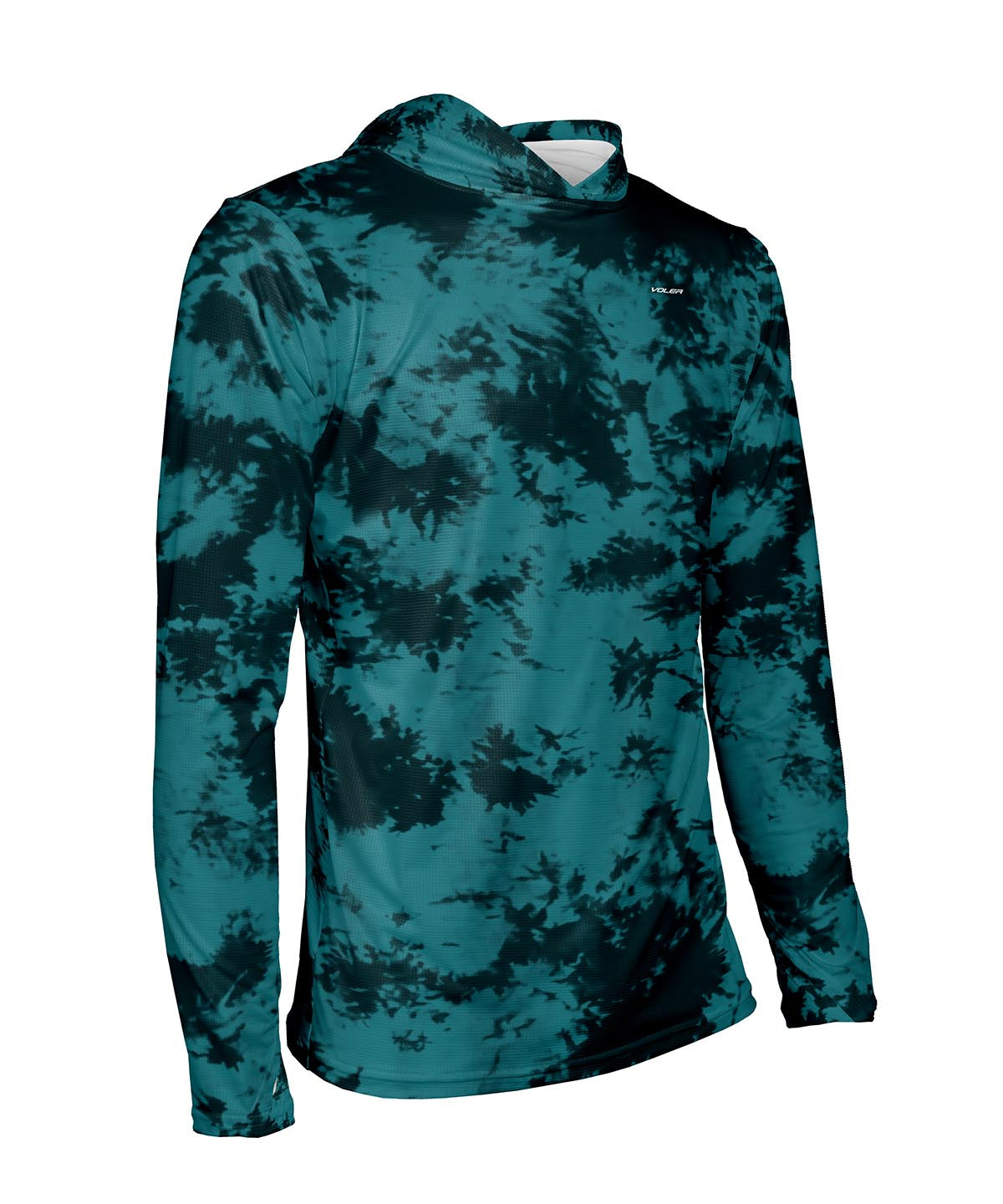M. ENDURANCE AIR SUN HOODIE - CRYSTAL TIE DYE